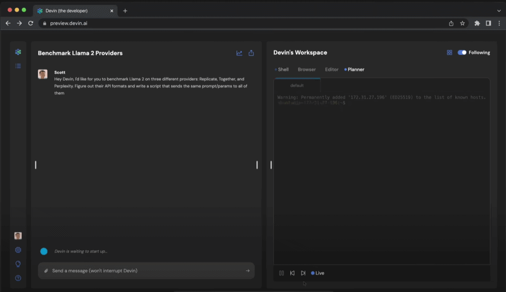 Devin Interface Analysis