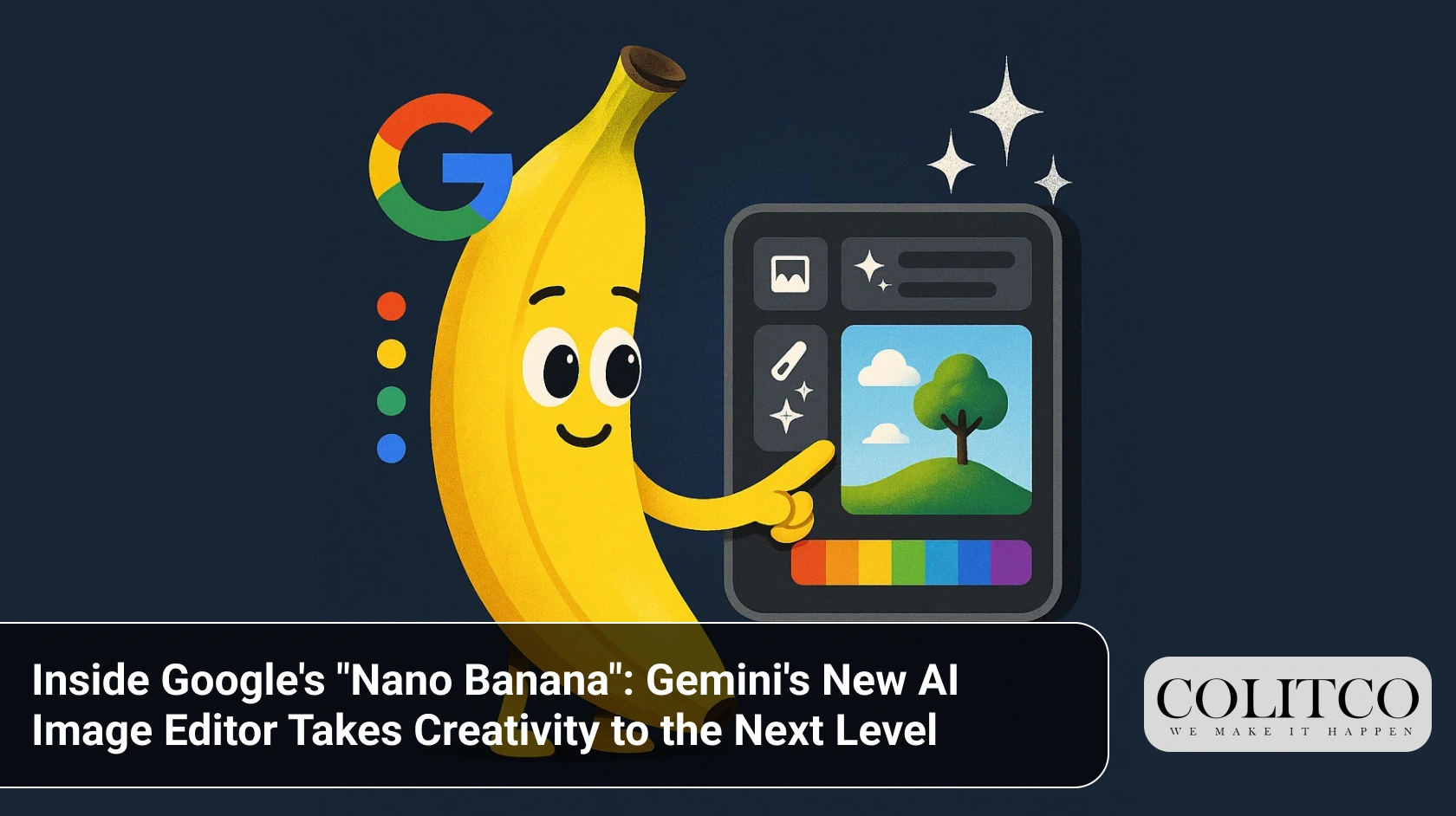 This seemingly goofy cartoon banana, once peeled, reveals cold, precisely interlocking computational blades