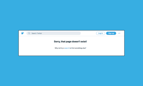 Cover: Twitter Error Page