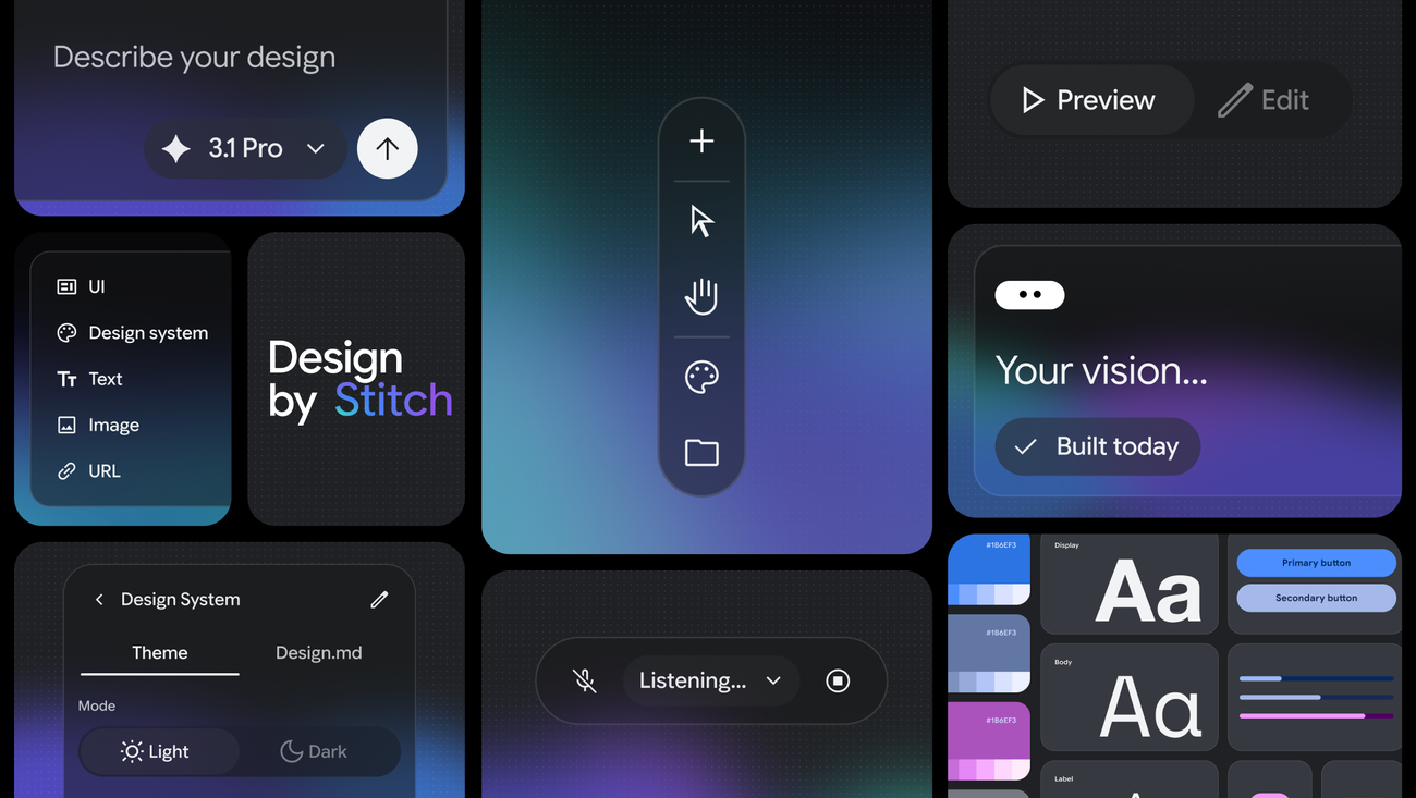 Looking at the information density of this interface, they actually want to eat up the entire process from sketch to interaction