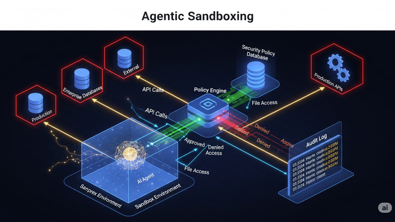 One look at this architecture diagram and you'll know they really only want to solve one problem: how to lock this beast in a sandbox.
