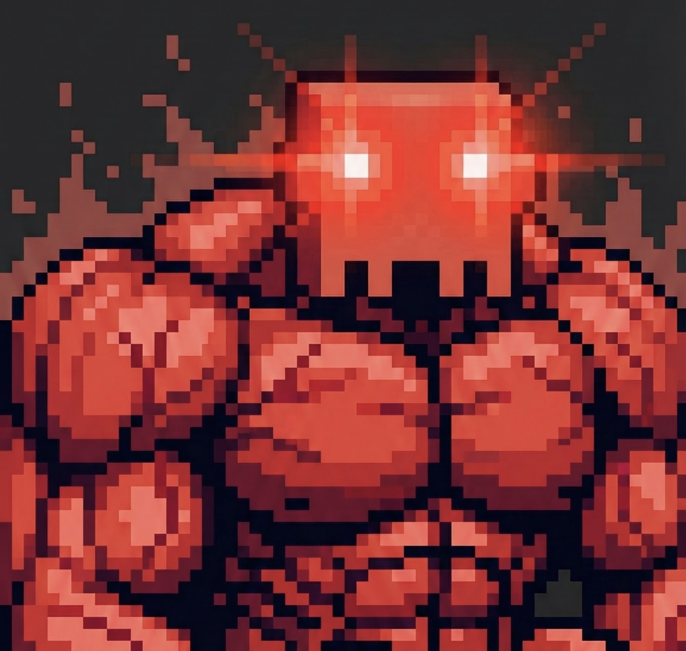 The mascot style of oh-my-claudecode is much more violent, a red pixel demon