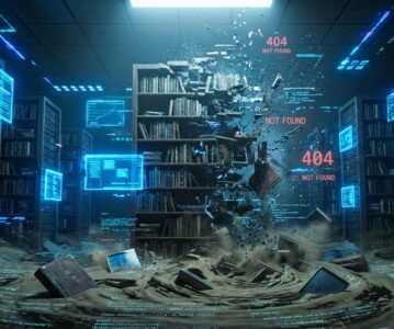 When the Digital Library of Alexandria Burns in Silence